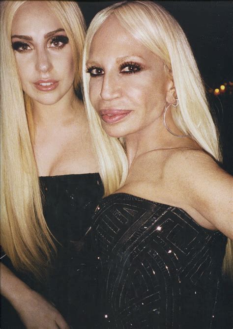 lady gaga as donatella versace|donatella versace model.